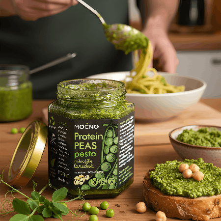 MOĆNO Pesto - Protein Peas