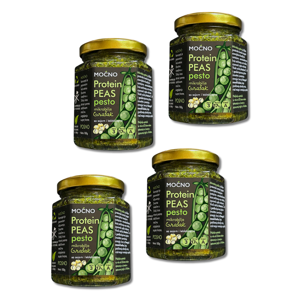 MOĆNO Pesto - Protein peas