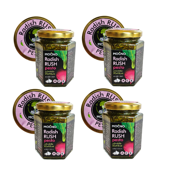 MOĆNO Pesto - Radish Rush